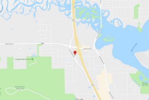 A Google Map of Rib Mountain.
