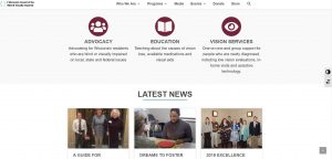 The Council’s new website features information about programs, services and the latest news and events.