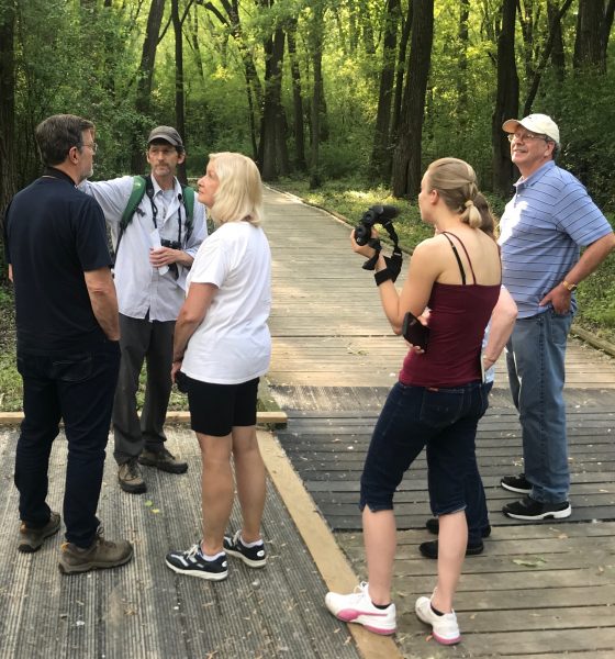 Photo of Bird Watchers in Park