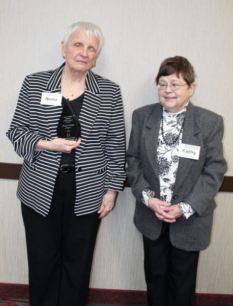 Nona Graves and Kathy Brockman