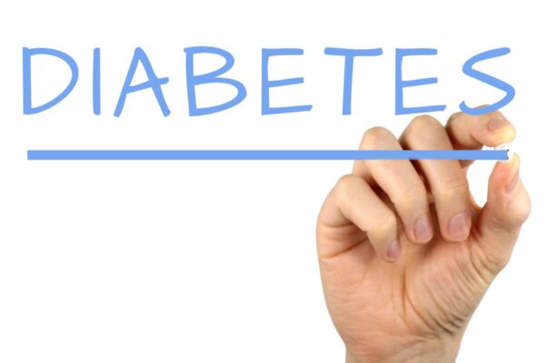 Hand writing diabetes