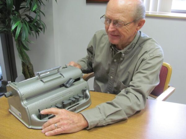 Council volunteer Joe Hodgson
