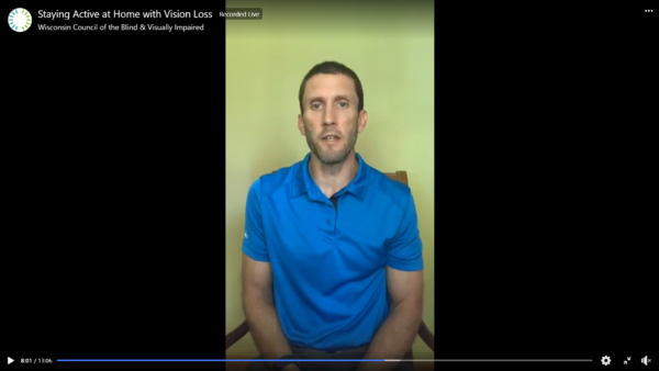 Screenshot Facebook Video Staying Active