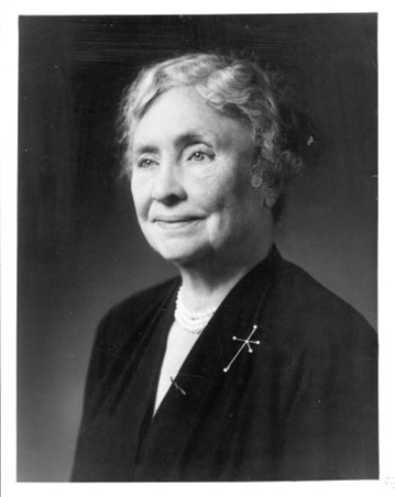 Portrait of Hellen Keller