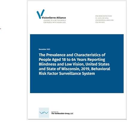 Front cover of the Big Data report on working-age adults