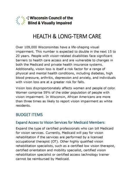 Health and Long-Term Care Thumbnail