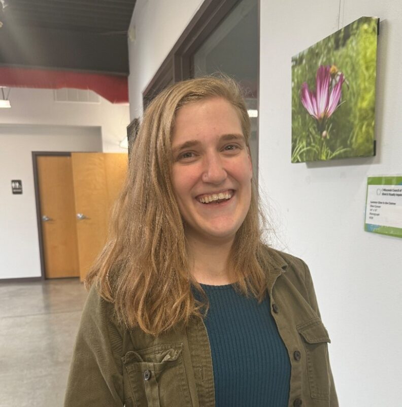 Photo of Kate Bleyl-Ericson standing in the Council offices