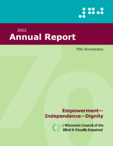 2022 WCBVI Annual Report Thumbnail