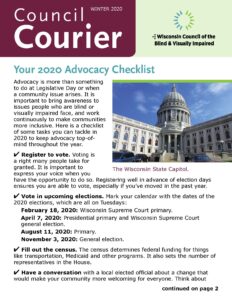 thumbnail of Winter 2020 Council Courier