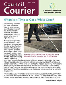 Cover of Fall 2018 Council Courier